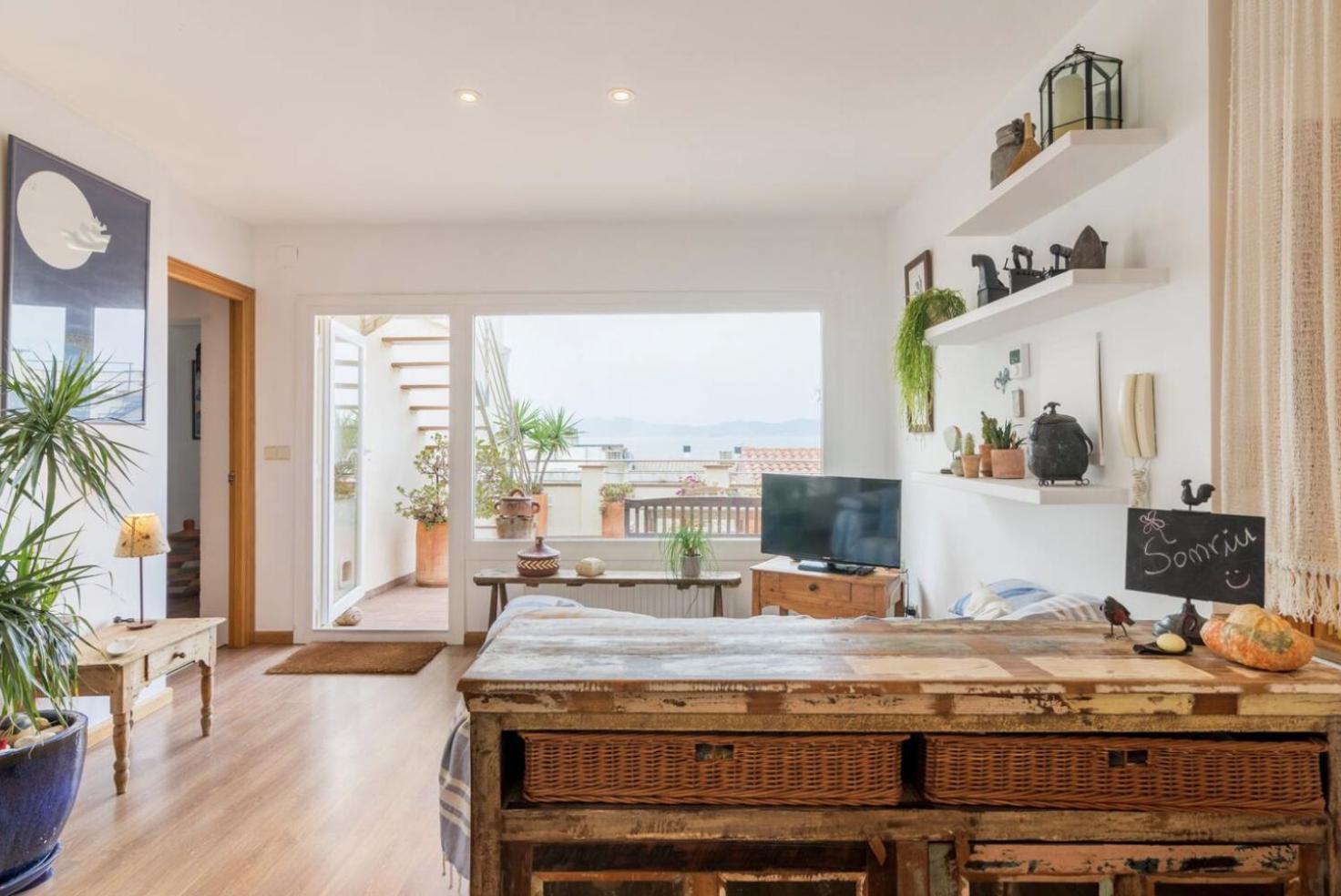 Vive Tu Vida Sonada Delante Del Mar Lägenhet L' Escala Exteriör bild